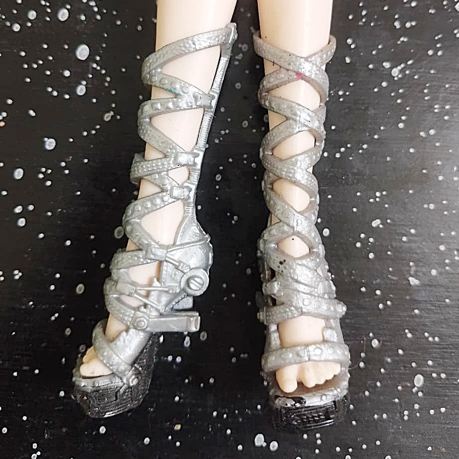 Monster High Haunt Couture Frankie Stein Doll Factory Sample Shoes - No Heels