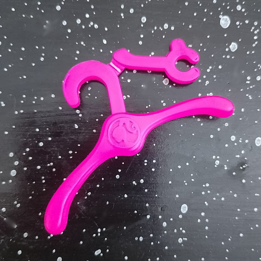 Mattel Barbie Doll Accessories Pink Hanger