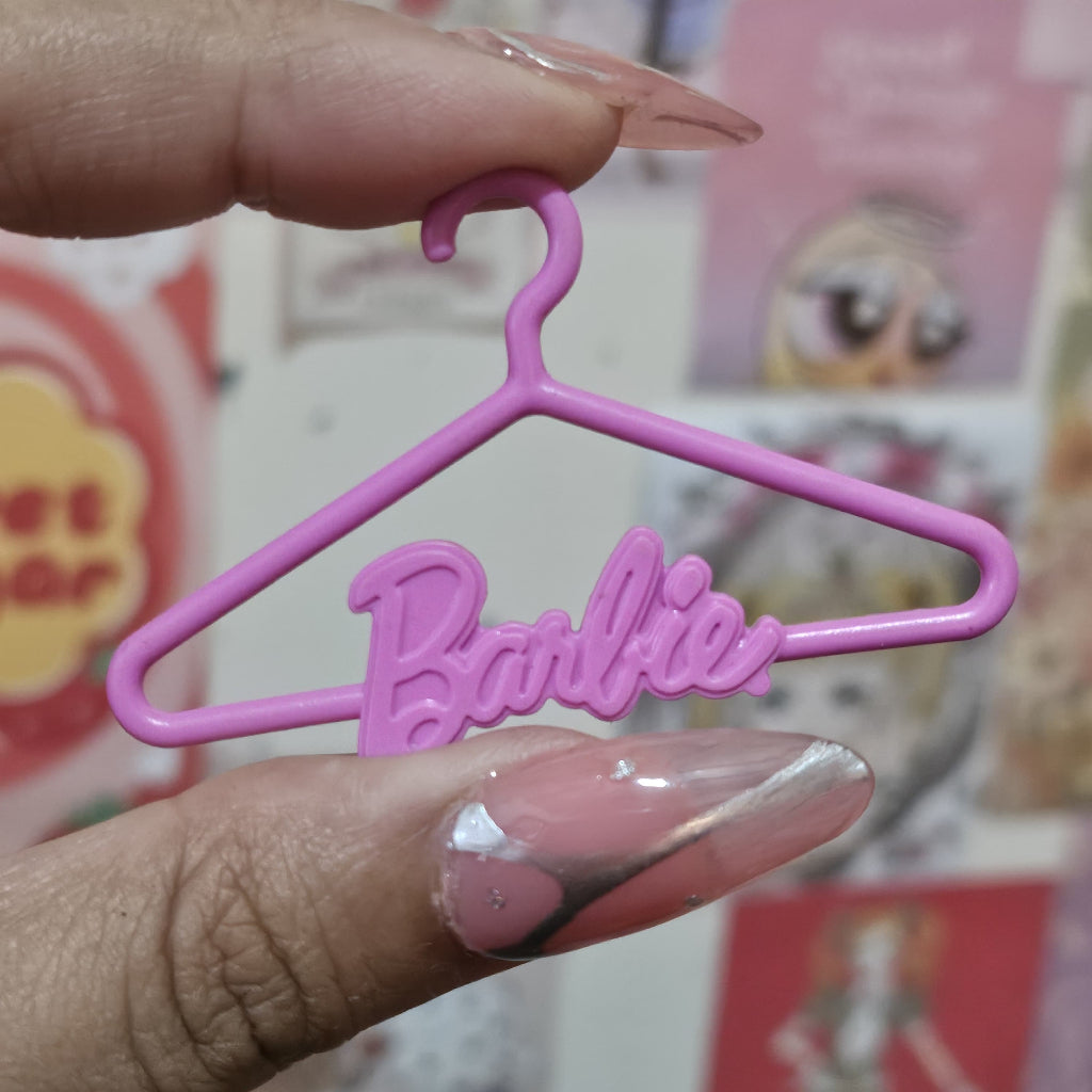 Mattel Barbie Doll Accessories Pink Hanger